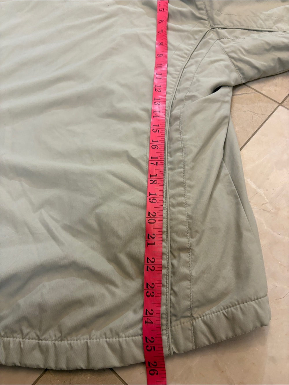 ⭐️ Columbia Light beige Outdoor Zip Jacket- medium - Picture 12 of 12